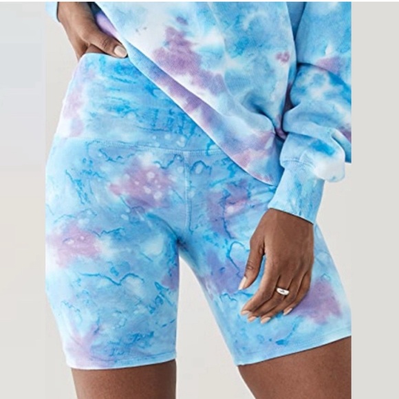 EUC La Detresse Tropicali Bike Shorts Bike Shorts - Picture 2 of 2